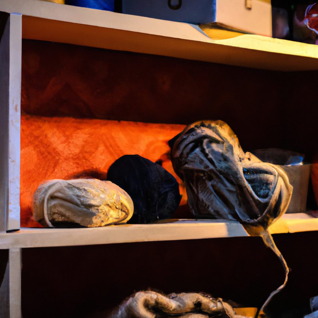 Petit studio avec étagères de pelotes, ambiance chaleureuse, établi crochet.